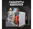 Настольный органайзер для канцелярии OQQI 40х20х28 Shelf-Jenga 5