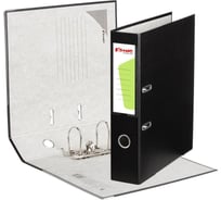 Папка-регистратор Комус Экономи, 75мм, черная 172033