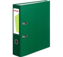 Папка-регистратор Комус Экономи, 75мм, зеленая 172030
