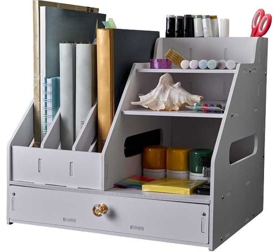 Органайзер для канцелярии настольный, Oqqi 34х28х30 Hloe-shelf
