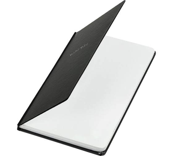 Блокнот с резинкой BRAUBERG в клетку 96 л., А5 145x203 мм, твердая обложка Minimal 115532