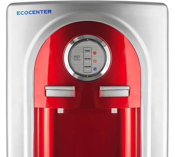 Водный диспенсер Ecocenter G-F4EC красный 4627183147719