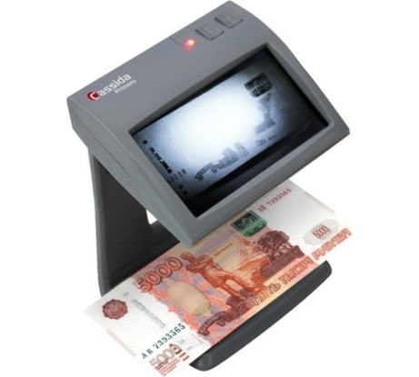 Просмотровый детектор банкнот Cassida Primero 000001