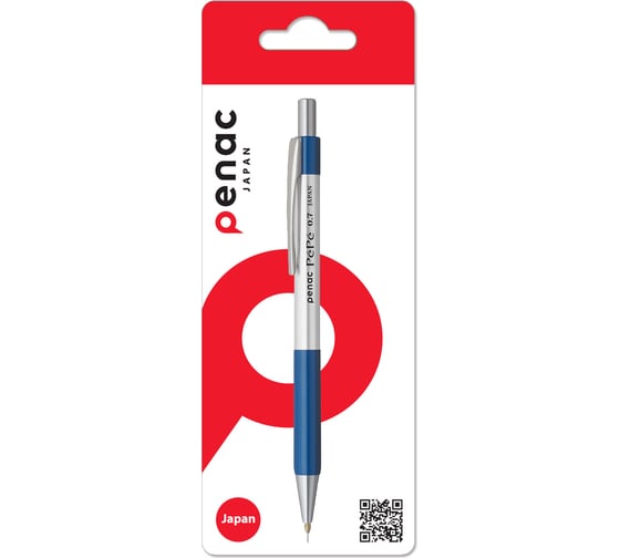 Карандаш механический Penac Pepe 0.7 мм HB металл/синий, в блистере SB0103-11/B 1