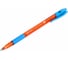 Ручка шариковая масляная с грипом Glassy Sky Blue BRAUBERG, Светло-синяя, узел 0,7 мм, линия письма 0,35 мм 12 шт 144107 7