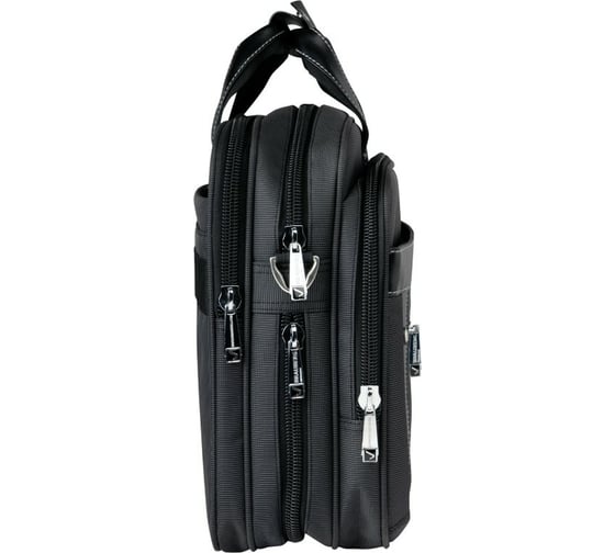Деловая сумка BRAUBERG Carbon 31x41x13 см, отделение для планшета и ноутбука 15,6", ткань 240509