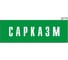 Информационная табличка GRM сарказм прямоугольная д173 300x100 мм, 1 шт 218000115-173 4