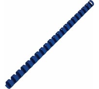 Пластиковые пружины для переплета BRAUBERG 100 шт., 14 мм, синие 530919