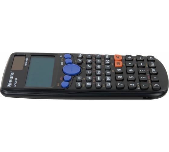 Калькулятор инженерный BRAUBERG Sc-82esp (165x84 мм), 252 функции, 10+2 разрядов, двойное питание 271723