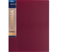 Папка с металлическим прижимом Expert Complete 6 шт., A4, 700 мкм, 20 мм, PRISMA, рубиновый EC210700126 726465