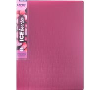 Папка на 2 О-кольцах Expert Complete A4, 700 мкм, 25 мм, 1 шт., диаметр 20 мм, Trend ICEberries, брусника EC211320070 709186