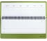 Недатированный планинг BRAUBERG Rainbow 305x140 мм, кожзам, зеленый 111702 6