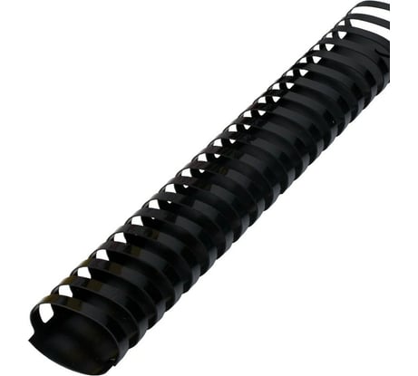 Пластиковые пружины для переплета BRAUBERG 50 шт., черный 530932