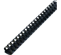 Пластиковые пружины для переплета BRAUBERG 50 шт., черные 530930