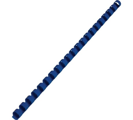 Пластиковые пружины для переплета BRAUBERG 100 шт., синие 530905