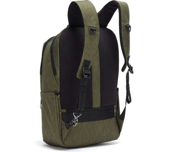 Рюкзак для ноутбука Pacsafe Metrosafe X 25 ECO, зеленый, 24 л 30645517