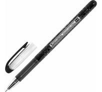 Ручка гелевая BRAUBERG Profi-Gel Pro, Черная, линия письма 0,4 мм, игольчатый наконечник 0,5 мм, печать на корпусе 144124