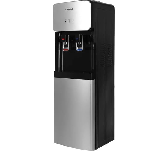 Кулер STARWIND SW-1011EB напольный электронный черный/серебристый 1794627