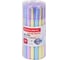 Ручка гелевая Color Pastel BRAUBERG, Синяя, корпус ассорти, узел 0,5, линия 0,35 мм 24 шт 144121 9