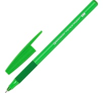 Ручка шариковая с грипом BRAUBERG i-STICK Point Neon, Синяя, корпус ассорти, игольчатый узел 0,7 мм, линия письма 0,35 мм 144022