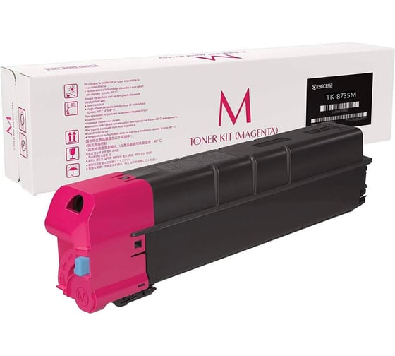 Тонер-картридж KYOCERA TK-8735M 40000 стр., Magenta для TASKalfa 7052ci/7353ci 1T02XNBNL0