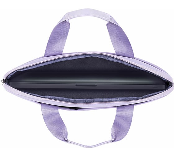 Сумка портфель HEIKKI Ultra с отделением для ноутбука 15,6", Lavender, лавандовая, 28x39x3 см, 272610