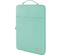 Чехол для ноутбука HEIKKI Option 13-14'' (ХЕЙКИ), с ручкой и карманом, мятный, 35,5x24x2,5 см, 272601