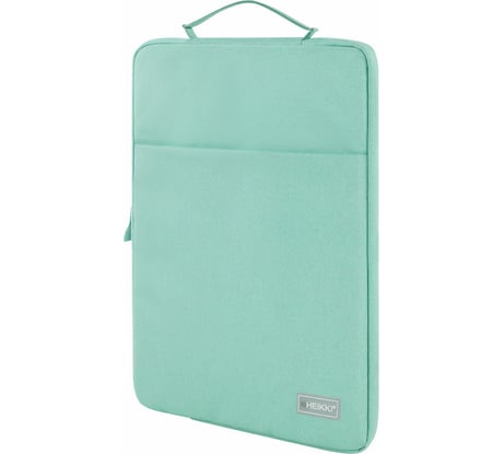 Чехол для ноутбука HEIKKI Option 13-14'' (ХЕЙКИ), с ручкой и карманом, мятный, 35,5x24x2,5 см, 272601