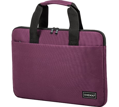 Сумка портфель HEIKKI Perspective с отделением для ноутбука 15,6", бордовая, 28x39x3 см, 272596