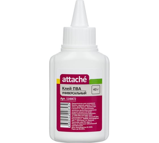 Клей ПВА Attache 145955 Т 40 г 1140472 1