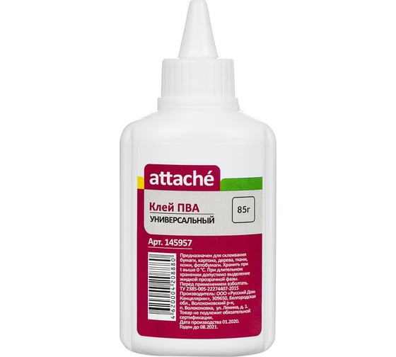 Клей Attache ПВА 85 г 145957 1