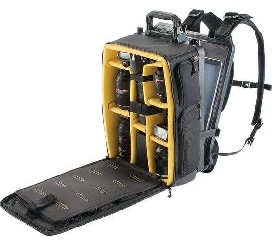 Защитный фоторюкзак Pelican S115 с герметичным кейсом для ноутбука 0S1150-0003-110