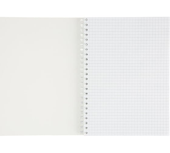 Бизнес-тетрадь Attache А5, 96 л, Metallic Фиолетовый, клетка, гребень, картон, фольга 1919364
