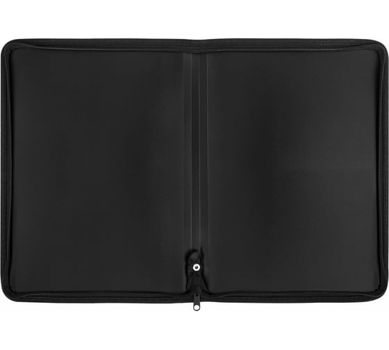 Папка объемная на молнии BRAUBERG пластиковая Grade, А4, 330x240мм, 600мкм, зелено-голубой градиент 271974