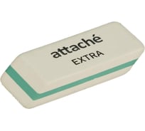 Ластик скошенный Attache Extra, натуральный каучук, 50x19x8 мм, ассорти, 40 шт. 1811762
