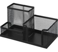 Подставка-органайзер для канцелярских принадлежностей Attache черная, 185x93x102 мм 1824456