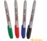 Набор перманентных маркеров Crown "Multi Marker Super Slim" 04 цв., пулевидный, 1,0мм, чехол с европодвесом P-505F-4 5