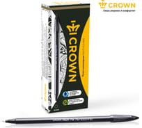 Ручка капиллярная Crown "MultiPla", упаковка из 12 шт., черная, 0,3 мм 210091