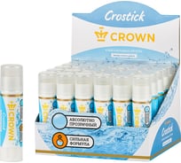Клей-карандаш Crown Crystal, 8 г, 30 шт , кристально-чистый, ПВП CG-8G