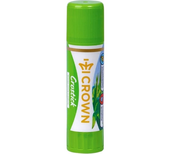 Клей-карандаш Crown "Expert", 15г, набор из 3 шт., пакет с европодвесом 364825