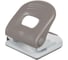 Дырокол DELI PRO E0120, макс 40 л, металл, 2 отверстия, с линейкой, серый 1793353 1