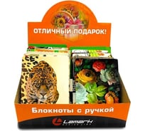 Блокноты LAMARK с ручкой, 22 шт в ассортименте, в шоу-боксе 25670