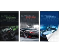 Блокнот LAMARK на скобе серия Speed Racer, А6, 30 листов, 102x162 мм, клетка, 15 шт в упаковке NB0202-S