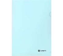 Папка-уголок LAMARK А4 0,18 мм, серия ПАСТЕЛЬ, голубой, 12 шт LF0070-LB