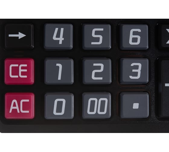 Бухгалтерский калькулятор Perfeo PF A4027, 12-разрядный, GT, черный 30010588