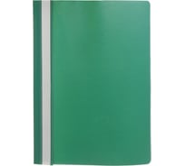 Папка-скоросшиватель WORKMATE пластик А4, 160 мкм, зеленая с прозрачным верхом 15-6212