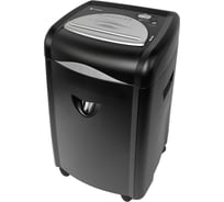 Уничтожитель документов ГЕЛЕОС DIN P-2, полоса 5,8мм, 19-22 лист70г/м2, CD/пл.карты/скрепки/скобы, 30 литров УМ30-2