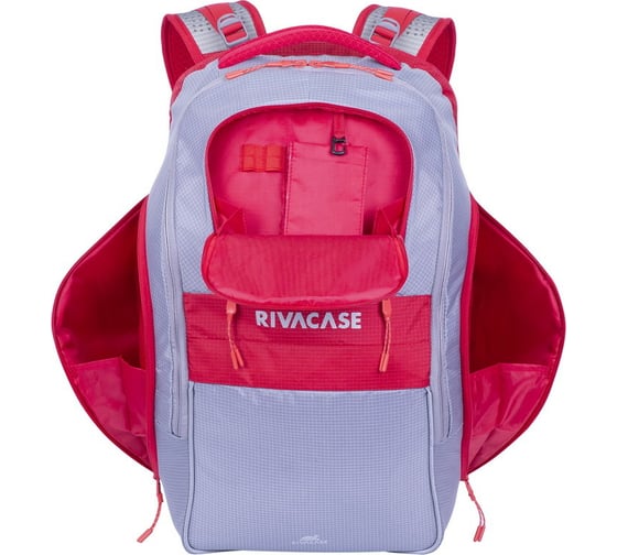 Рюкзак RIVACASE Laptop backpack серый, 30л, 17.3/6 5265red
