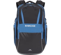 Рюкзак RIVACASE Laptop backpack черный, 30л, 17.3/6 5265blue