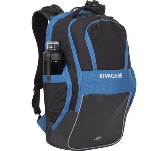 Рюкзак RIVACASE Laptop backpack черный, 30л, 17.3/6 5265blue